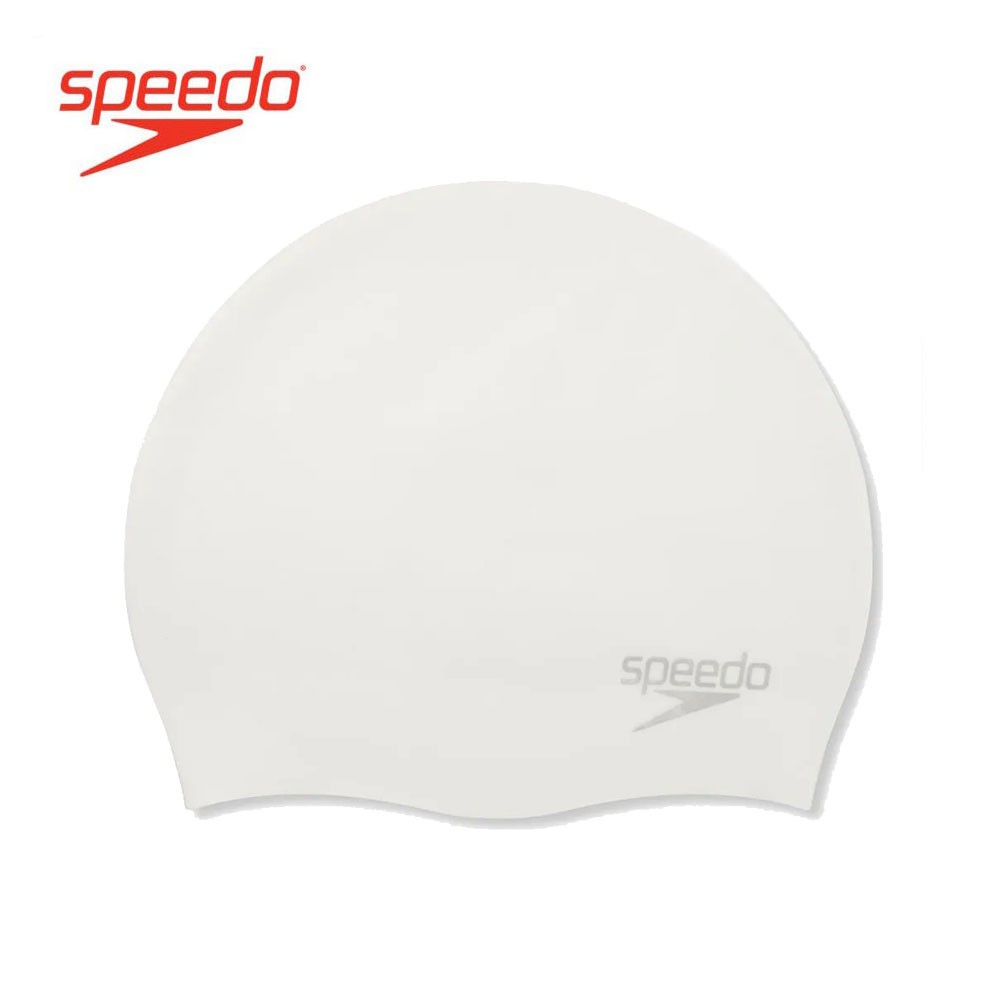 Bonnet de natation SPEEDO Plain Moulded Blanc Unisexe