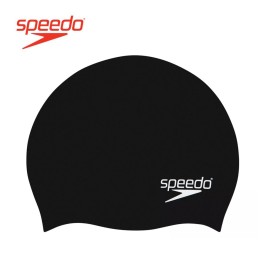 Bonnet de natation SPEEDO Plain Moulded Noir Junior