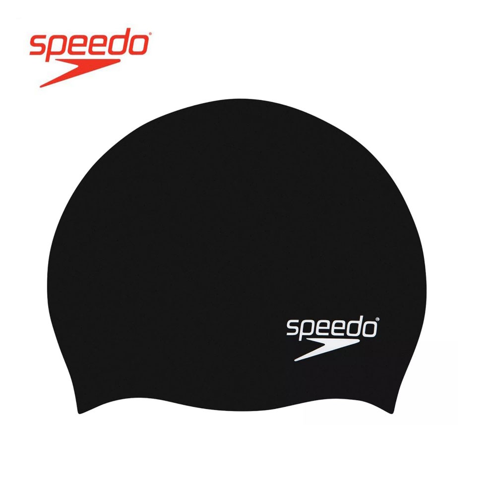 Bonnet de natation SPEEDO Plain Moulded Noir Junior