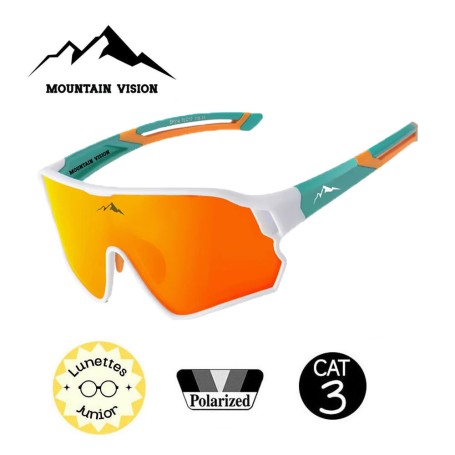 Lunettes polarisées MOUNTAIN VISION Fast Vert - Cat.3