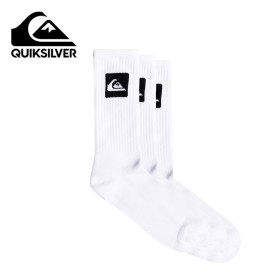 Chaussettes QUIKSILVER Regular Crew Blanc Junior (X 3 paires)