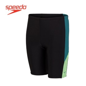 Maillot de bain long SPEEDO Dive Jammer Noir / Vert Garçon