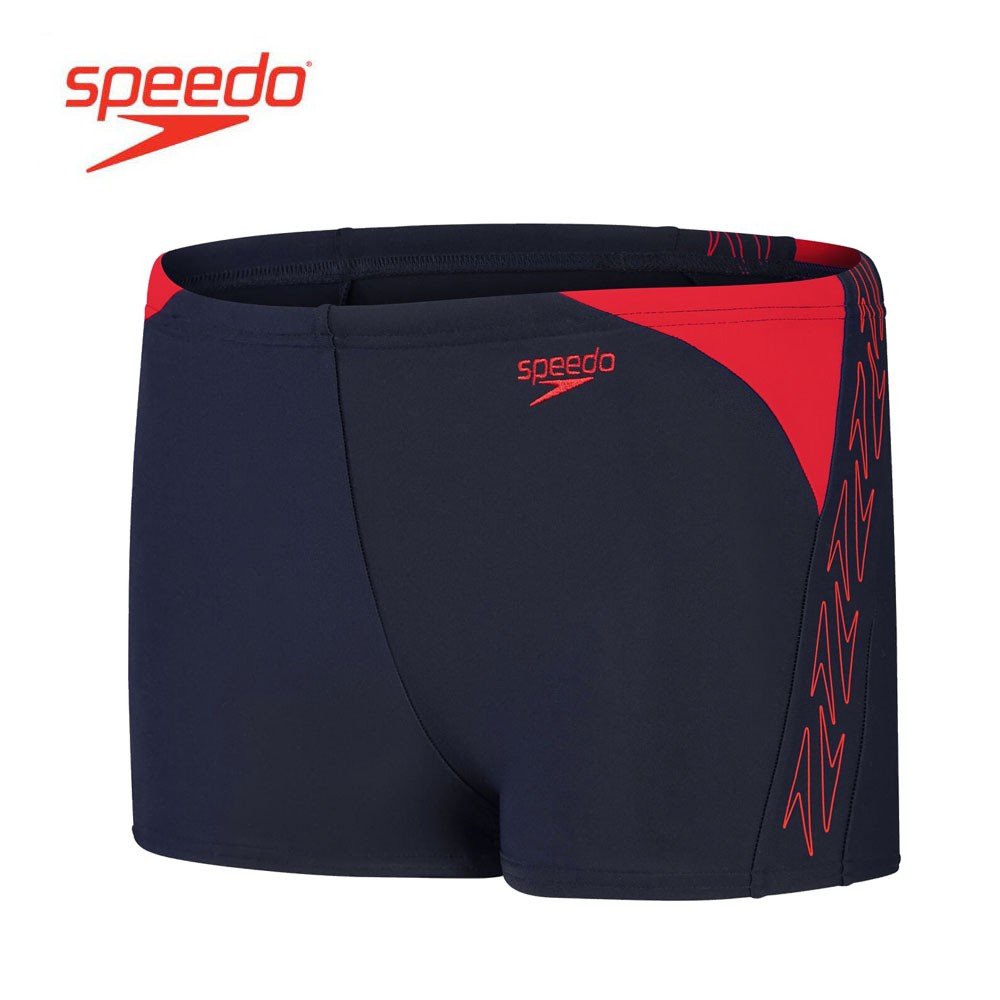 Maillot de bain SPEEDO Hyperboom Splice Bleu marine/Rouge Garçon
