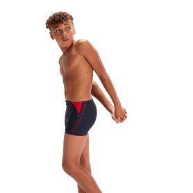 Maillot de bain SPEEDO Hyperboom Splice Bleu marine/Rouge Garçon