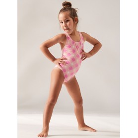 Maillot de bain ROXY Flower Plaid Rose Fille