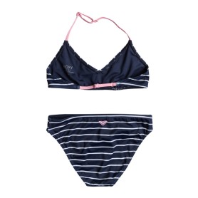 Maillot de bain ROXY Bico Basic Stripe Bleu marine Fille