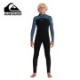 Combisurf QUIKSILVER Prologue Back Zip 3:2 Noir/Bleu Junior