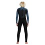 Combisurf QUIKSILVER Prologue Back Zip 3:2 Noir/Bleu Junior