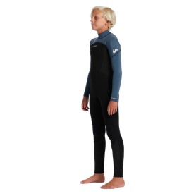 Combisurf QUIKSILVER Prologue Back Zip 3:2 Noir/Bleu Junior