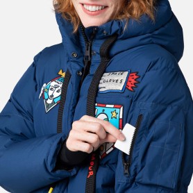 Doudoune de ski ROSSIGNOL JCC Modul Down Bomber Bleu Femme