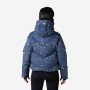 Doudoune de ski ROSSIGNOL JCC Modul Print Down Bomber Bleu Femme
