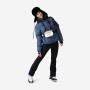Doudoune de ski ROSSIGNOL JCC Modul Print Down Bomber Bleu Femme