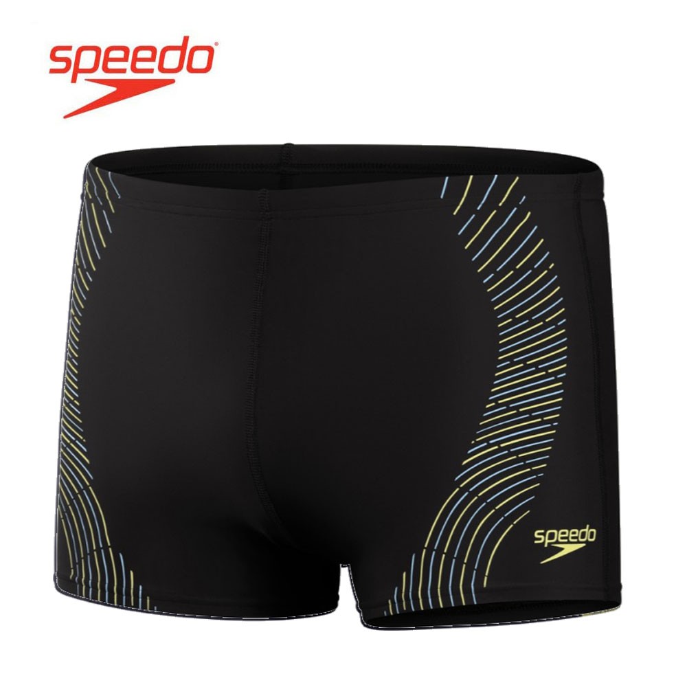 Maillot de bain SPEEDO Tech Print Asht Noir/Jaune Homme
