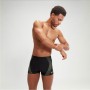 Maillot de bain SPEEDO Tech Print Asht Noir/Jaune Homme