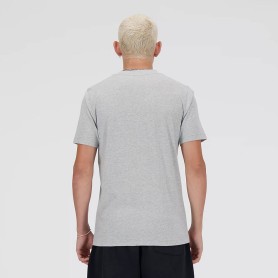 Tee-shirt NEW BALANCE Sport Essentials Logo Gris Hommes