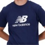 Tee-shirt NEW BALANCE Sport Essentials Logo Bleu marine Hommes