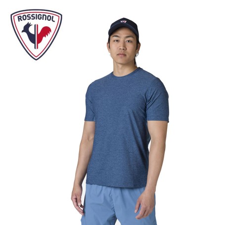Tee-shirt ROSIGNOL Melange Bleu Homme