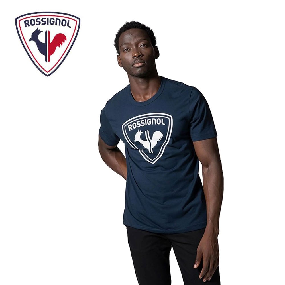 Tee-shirt ROSSIGNOL Logo Rossi Bleu marine Homme