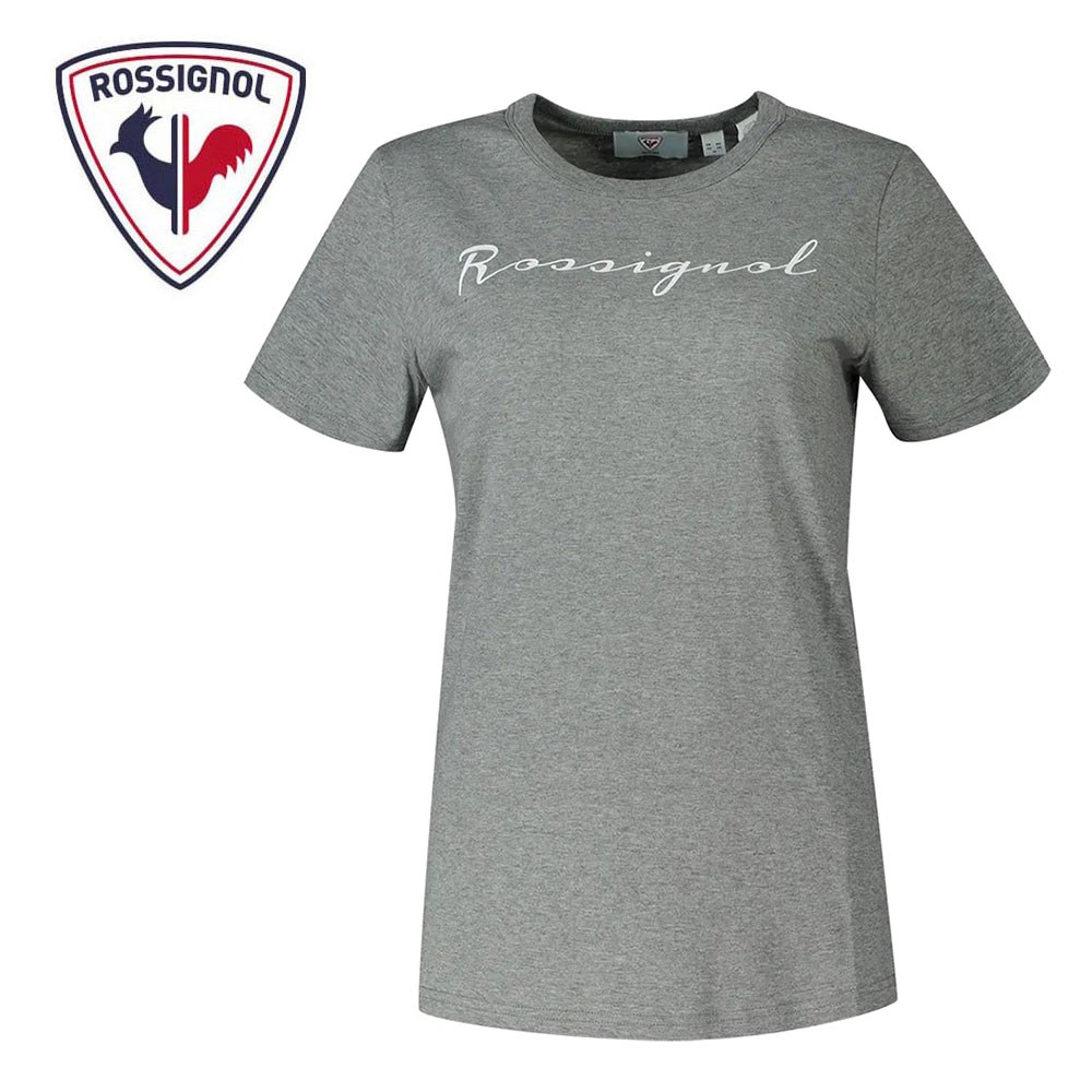 Tee-shirt ROSSIGNOL Logo Rossi Gris Femme