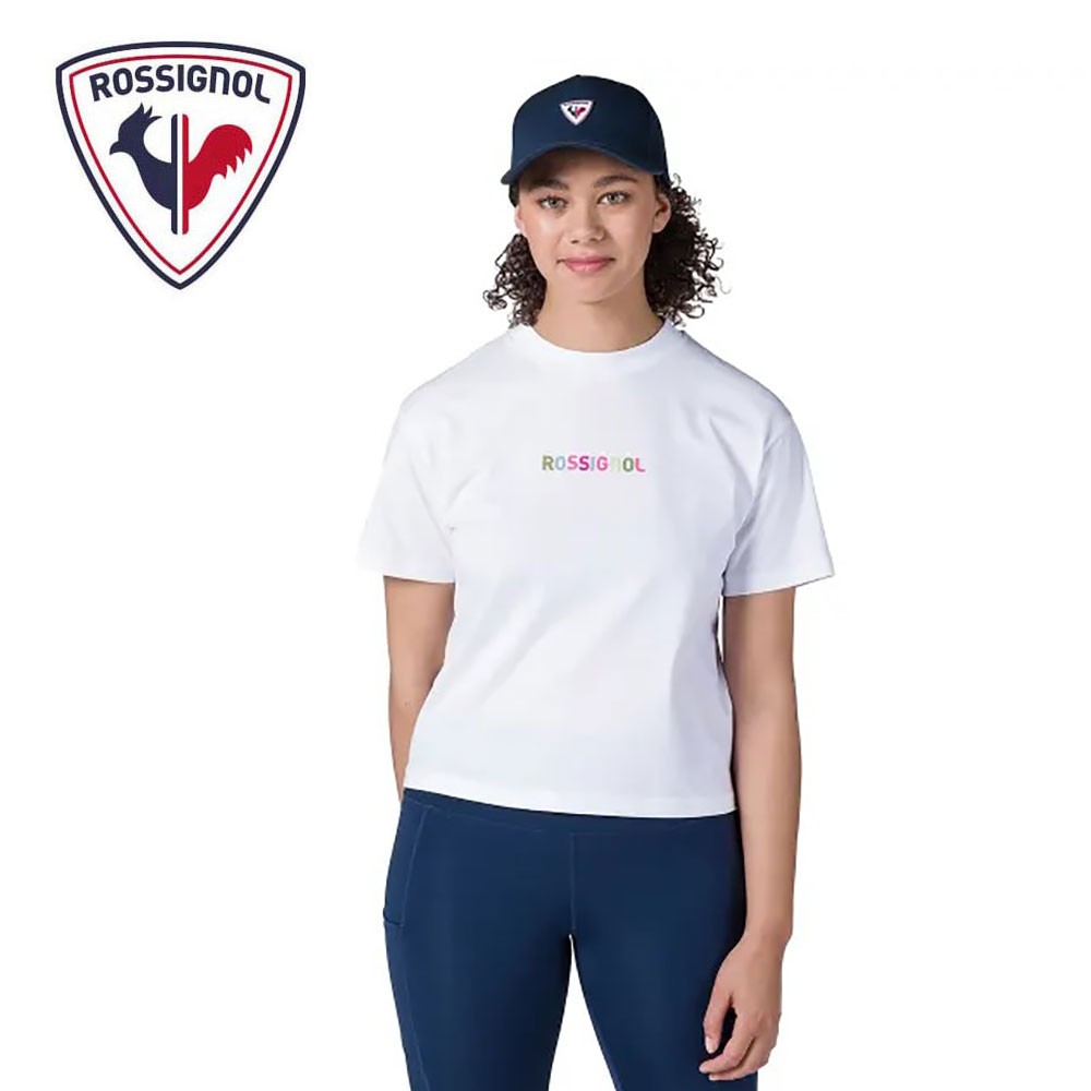 Tee-shirt ROSSIGNOL Embroidery Blanc Femme