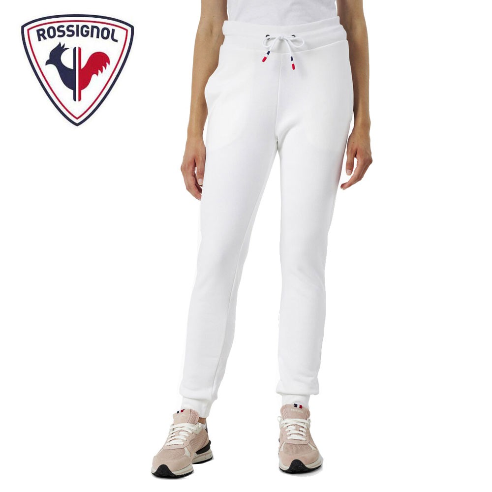 Jogging ROSSIGNOL Logo Pant FT Blanc Femme
