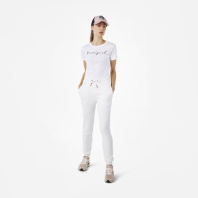 Jogging ROSSIGNOL Logo Pant FT Blanc Femme