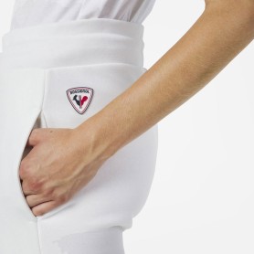 Jogging ROSSIGNOL Logo Pant FT Blanc Femme