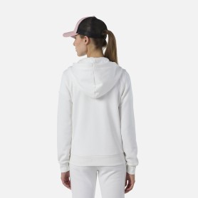 Sweat à capuche ROSSIGNOL Logo Hood FZ Blanc Femme