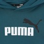 Sweat à capuche PUMA Ess+2 Col Big Logo Vert Junior