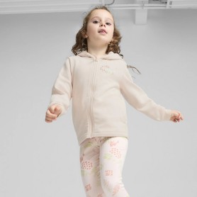 Sweat zippé PUMA Ess+ FC Full Zip Rose pâle Junior