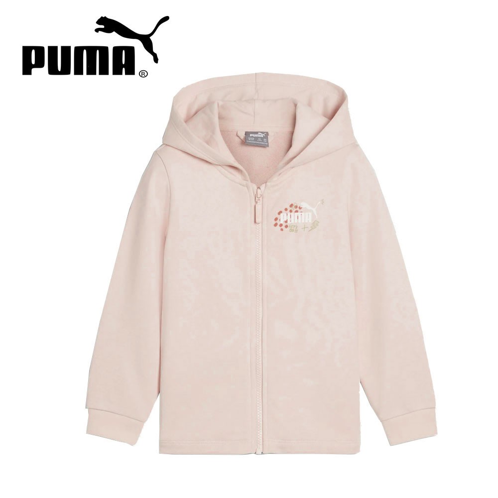 Sweat zippé PUMA Ess+ FC Full Zip Rose pâle Junior