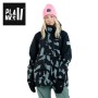 Parka de ski PLANKS All Time Insulated Noir/ Kaki Femme
