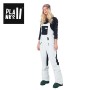 Salopette de ski PLANKS Fun-Garees Blanc cassé Femme