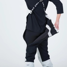 Salopette de ski PLANKS Fun-Garees Blanc cassé Femme