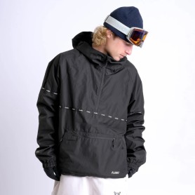 Anorak PLANKS Gateway Noir  en déstockage mannequin homme