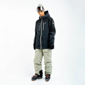 Veste de ski PLANKS Good Times Insulated Noir Homme - mannequin