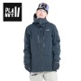 Veste de ski PLANKS Charger 3L Shell Noir Homme