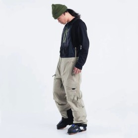 Salopette ski Planks noire homme idéale snowboard et sports d’hiver en déstockage