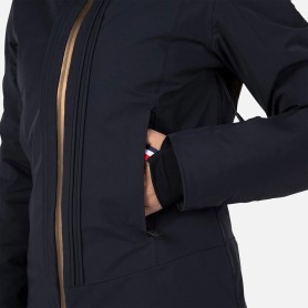 veste de ski élégante et performante pour femme de la marque Rossignol en déstockage - détail poche et poignet