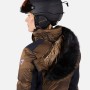 doudoune de ski élégante et performante pour le ski de la marque Rossignol en déstockage - détail capuche