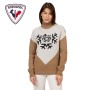 Pull ROSSIGNOL Cieloalto Beige Femme