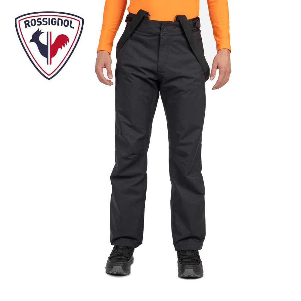 Pantalon de ski noir Homme Rossignol en promotion - très imperméable, très bon rapport qualité/prix