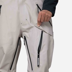 Salopette de ski Homme Rossignol en promotion - Sympatex, très imperméable, éco-conçu et fabriquée en France - détail poches