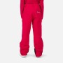 pantalon de ski imperméable et chaud signé Rossignol - pantalon rouge pour les filles - photo de dos
