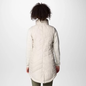 micro doudoune longue et sans manches  femme de la marque Columbia - profitez d'une remise de 40 %