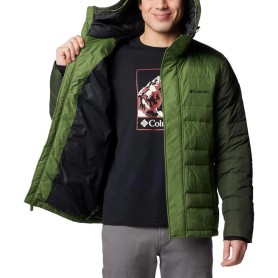 Doudoune COLUMBIA Saltzman II Down Hooded Vert Homme