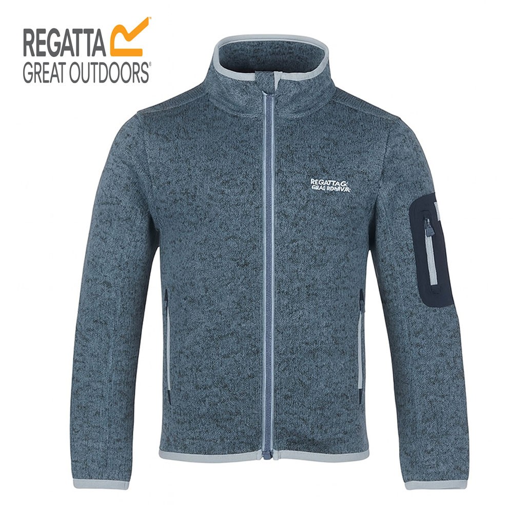 veste polaire junior bleue en polyester recyclé - image générée par l'IA