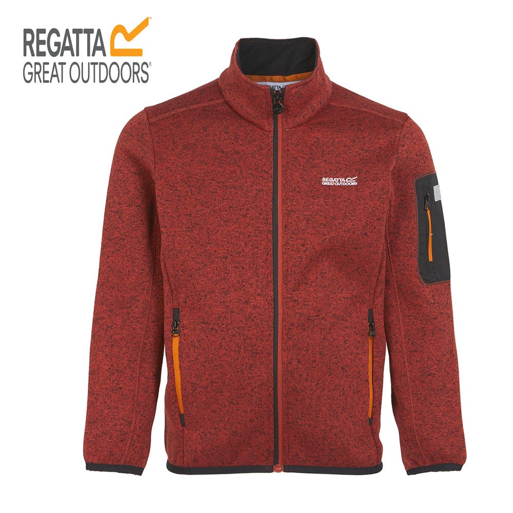 veste polaire à capuche garçon Regatta bicolore en déstockage