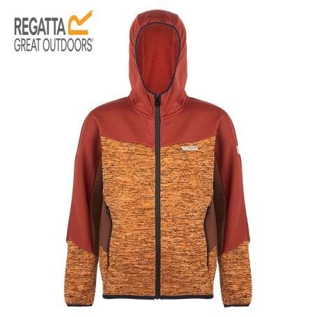veste polaire à capuche garçon Regatta bicolore pas chère