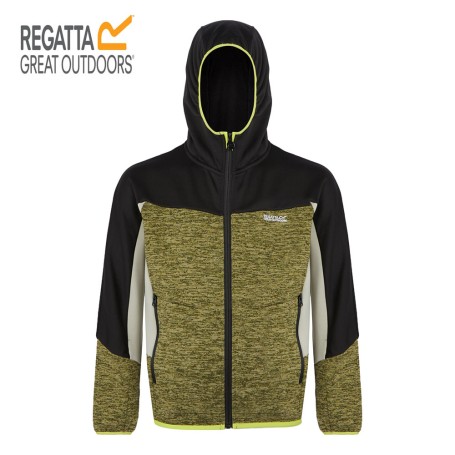 veste polaire à capuche garçon Regatta bicolore pas chère